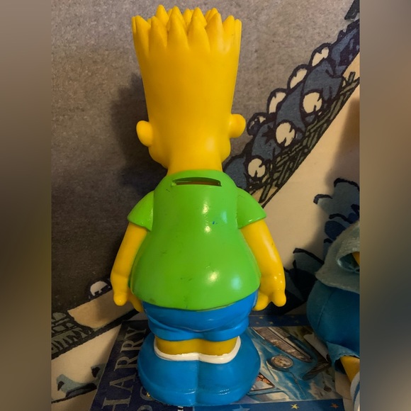 1990 bart simspson piggy bank - Picture 3 of 3